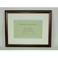 11"x14" Mahogany Hardwood Document Frame